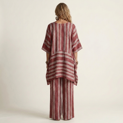 Kiara | Set a due pezzi a righe