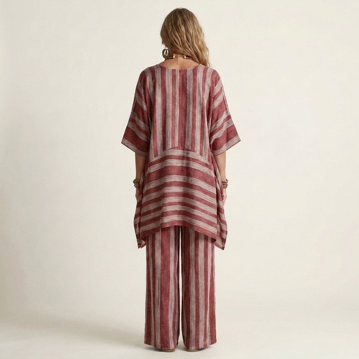 Kiara | Set a due pezzi a righe