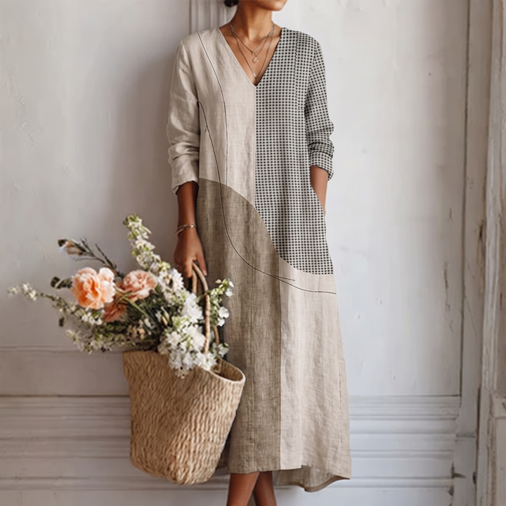 Emma™ | Vestito Elegante a Righe