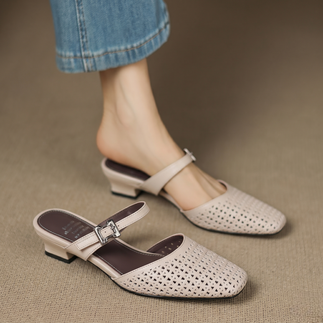 Mule in Vera Pelle Ovia