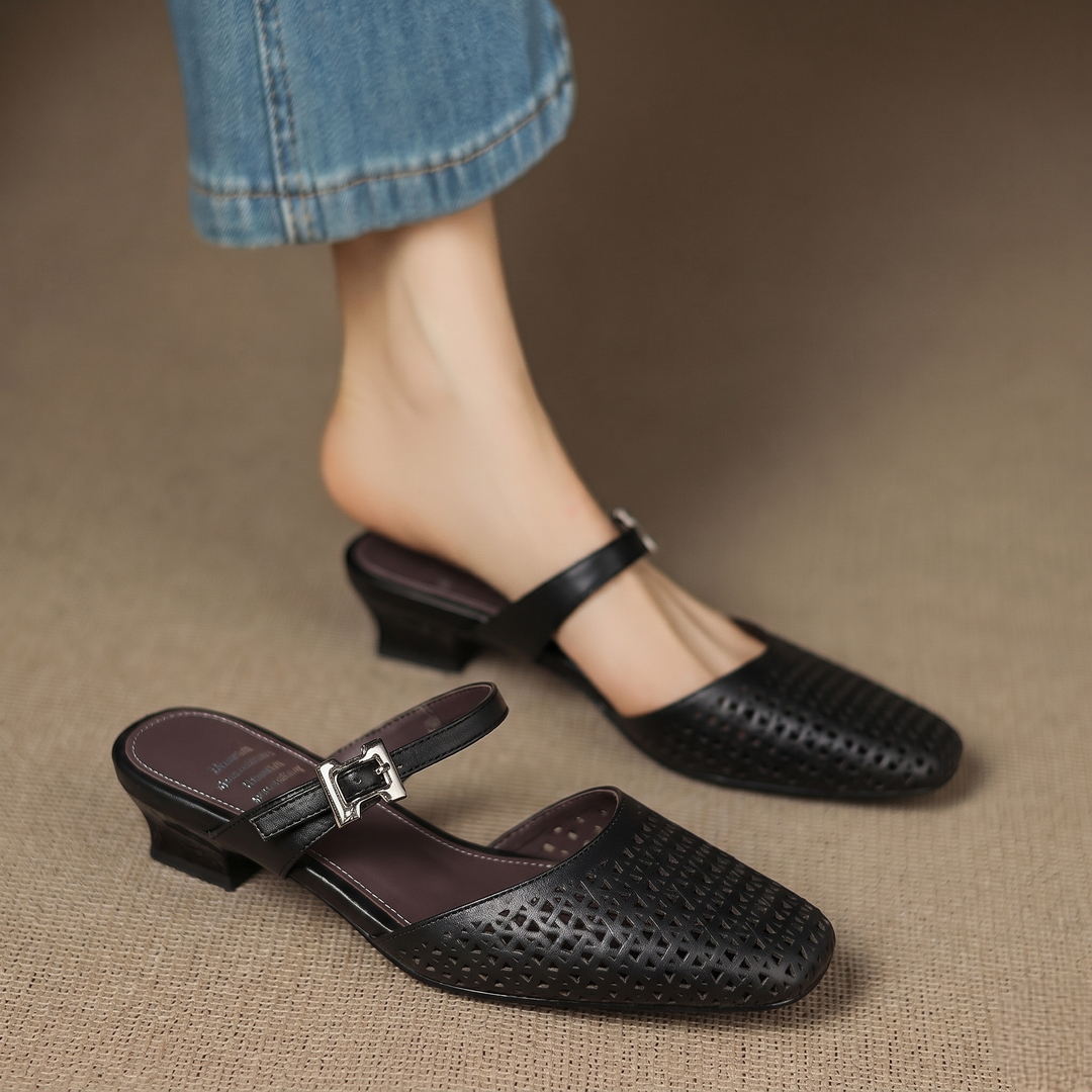 Mule in Vera Pelle Ovia