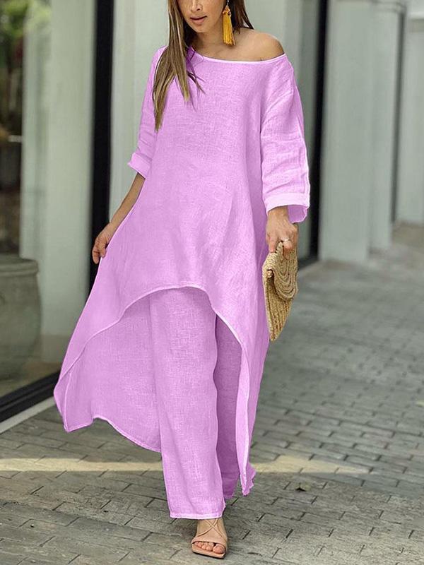 Set Due Pezzi Colorato alla Moda