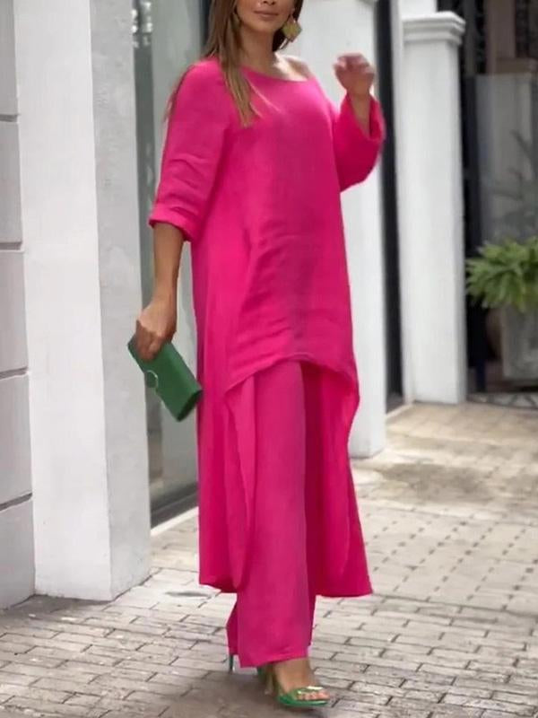 Set Due Pezzi Colorato alla Moda