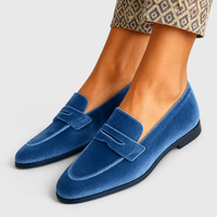 Louise | Mocassini con look in velluto