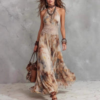 Valeria Vestito Maxi Floreale