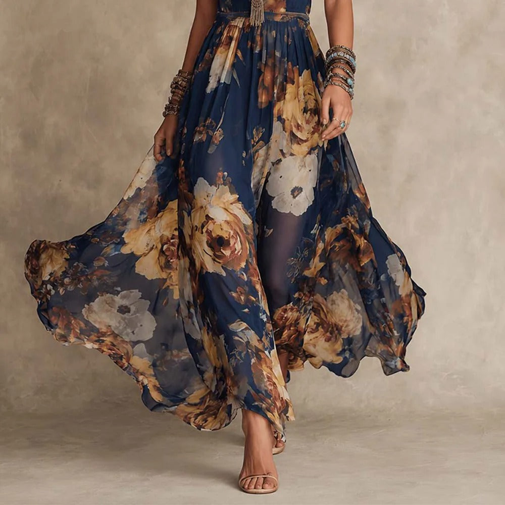 Marina Vestito Maxi Floreale