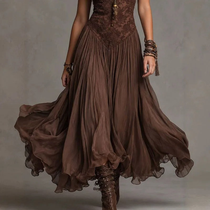 Adriana Vestito in Pizzo Bohemien