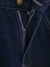 Completo in denim a due pezzi con cintura
