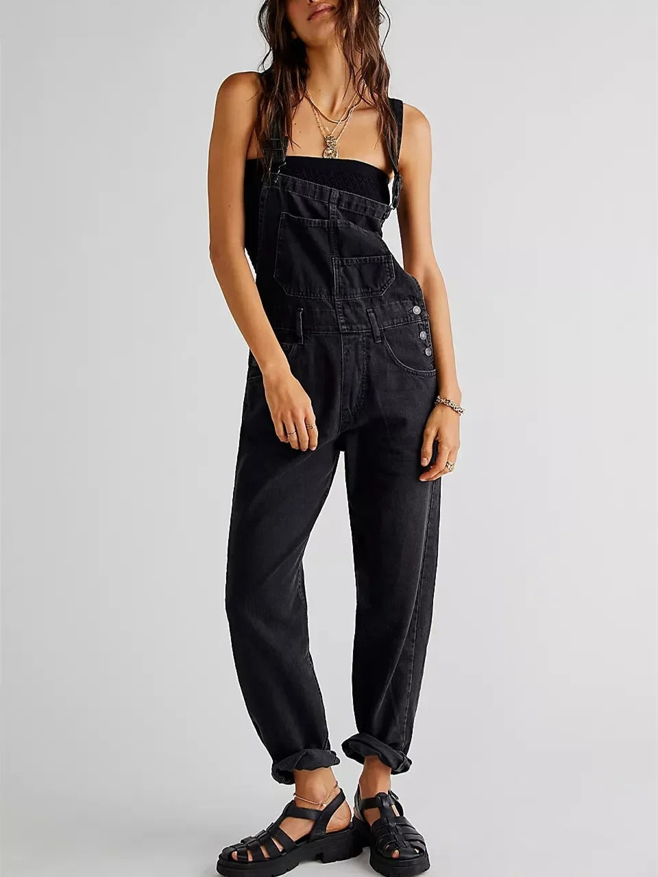 Peto in denim Clara a taglio rilassato