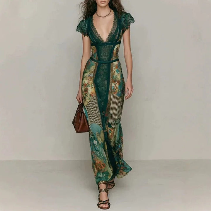 Daniela Vestito Maxi Floreale