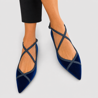Noëlle | Eleganti loafers blu marino