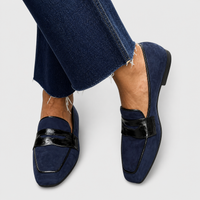 Nora | Eleganti loafers blu