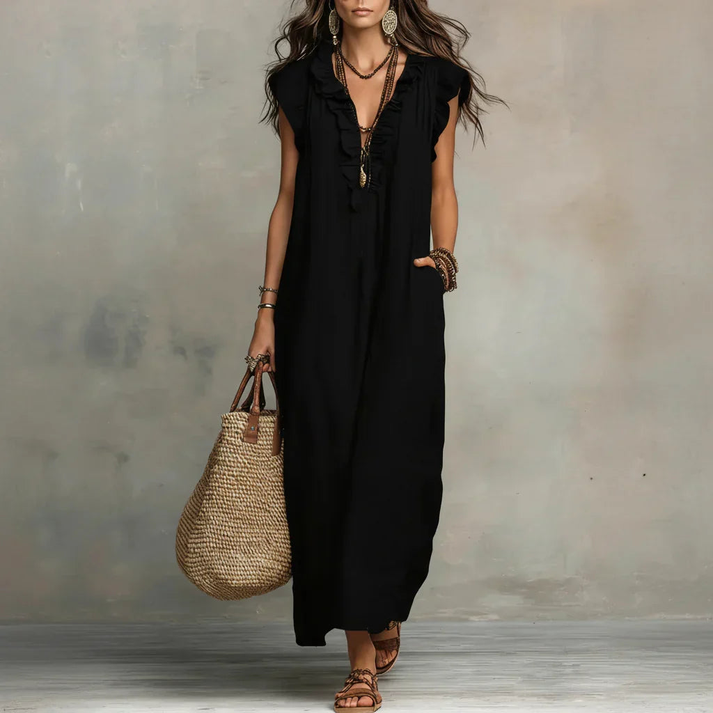 Zoey | Abito Bohemien Lungo