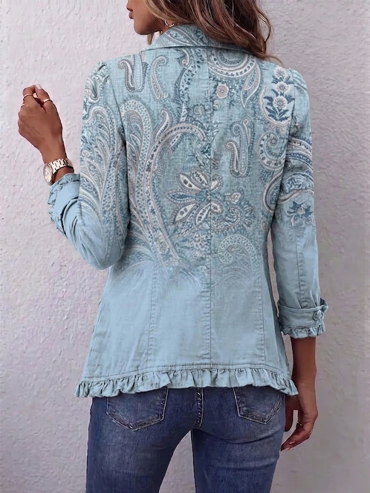 Remedios | Giacca in Cashmere Vintage con Volant