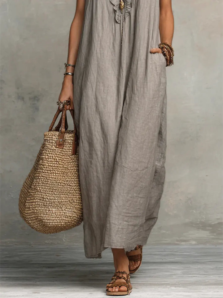 CECILIA | ABITO MAXI ESTIVO ELEGANTE