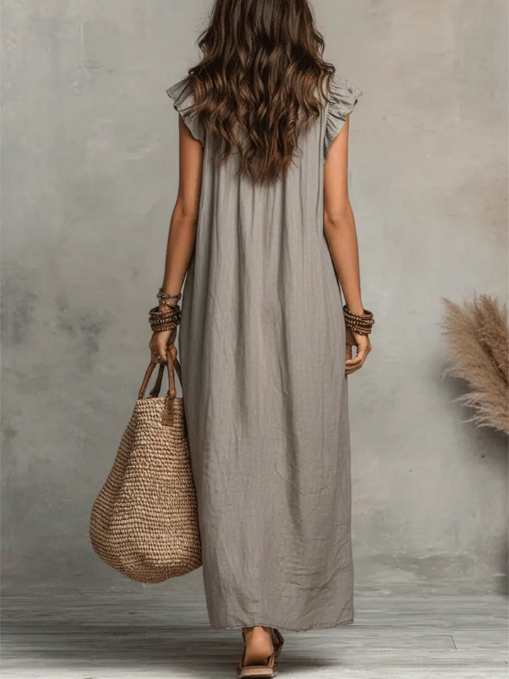 CECILIA | ABITO MAXI ESTIVO ELEGANTE