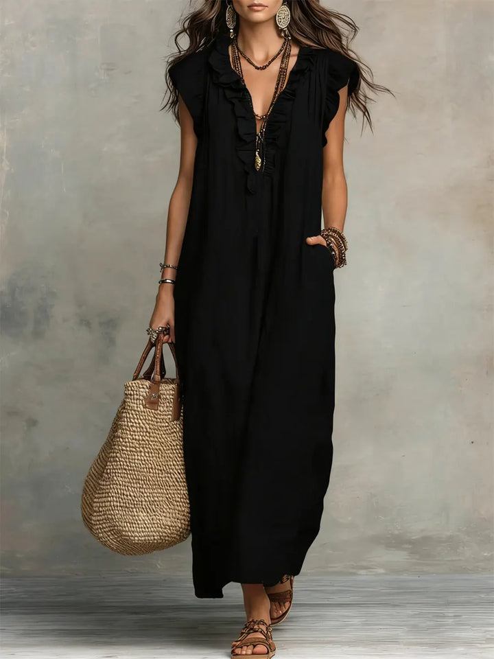 CECILIA | ABITO MAXI ESTIVO ELEGANTE