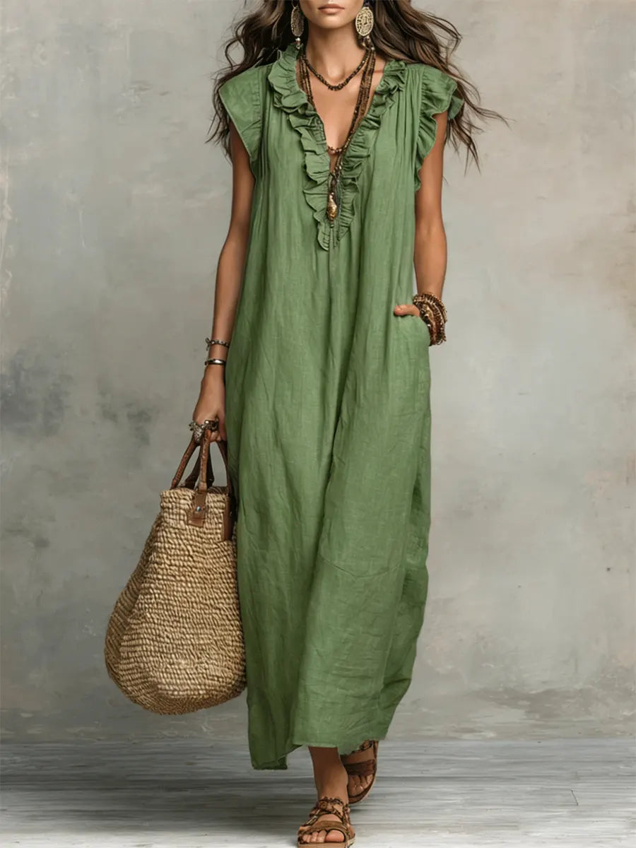 Zoey | Abito Bohemien Lungo
