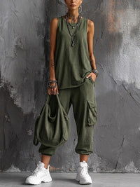 Valentina | Set Casual Morbido con Tasche