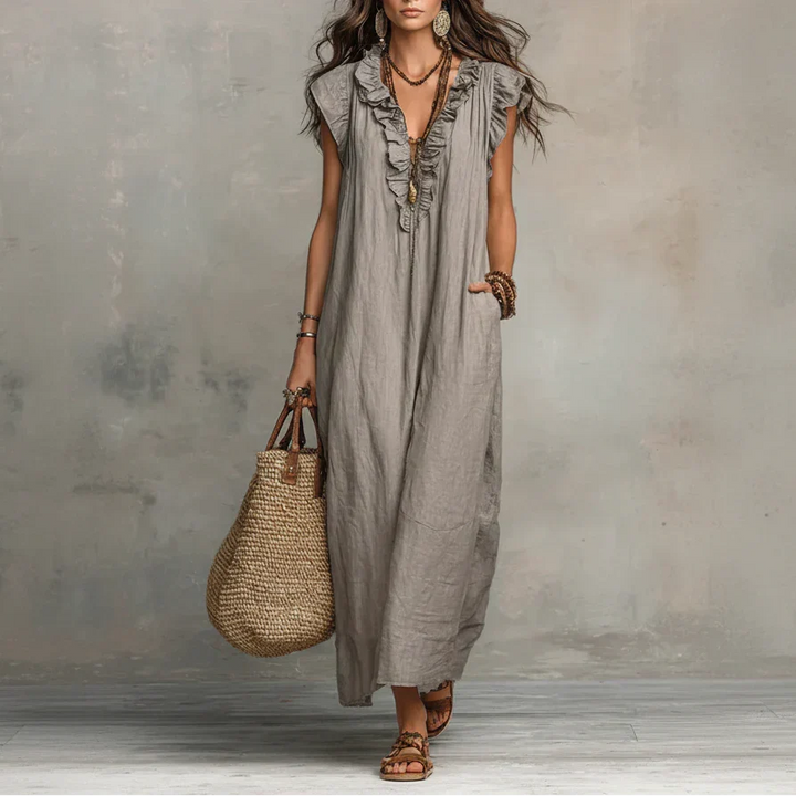 Zoey | Abito Bohemien Lungo
