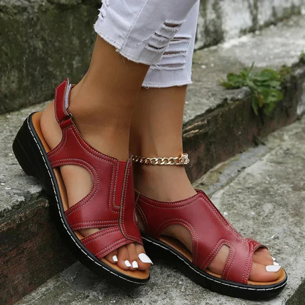 Jolie™  | Sandali in Pelle Ortopedica