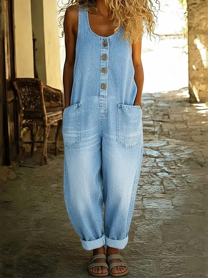 Lora™ | Salopette in Stile Vintage