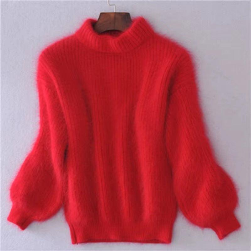 Saskia | Maglione Morbido con Collo Alto