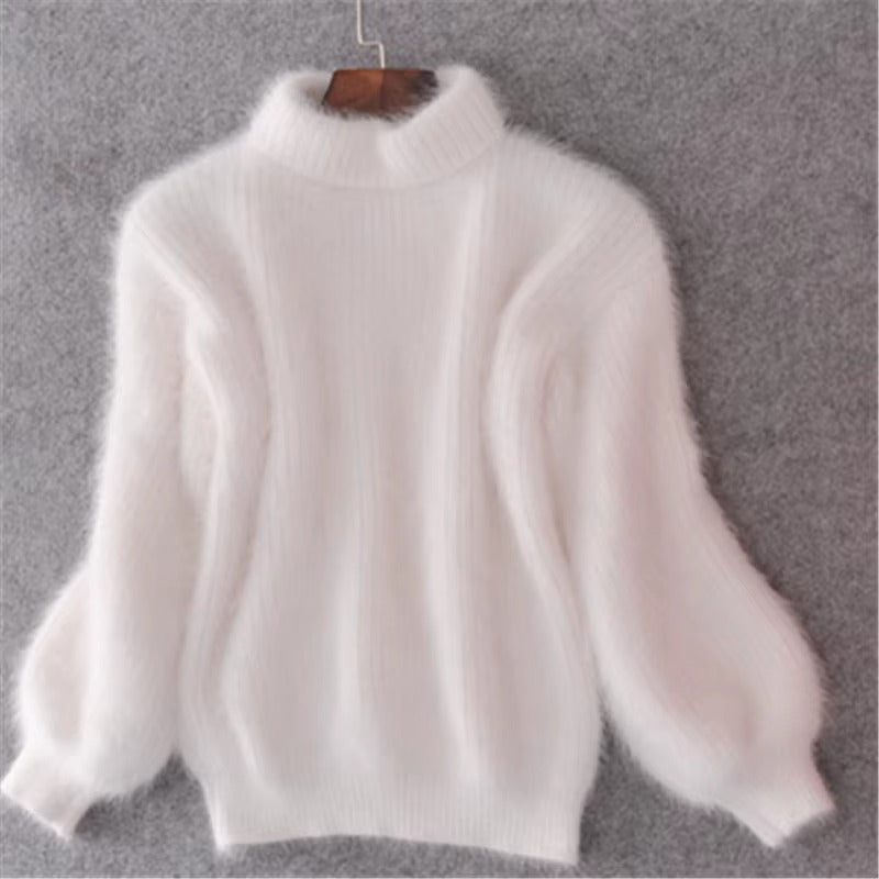 Saskia | Maglione Morbido con Collo Alto