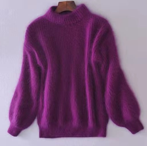 Saskia | Maglione Morbido con Collo Alto