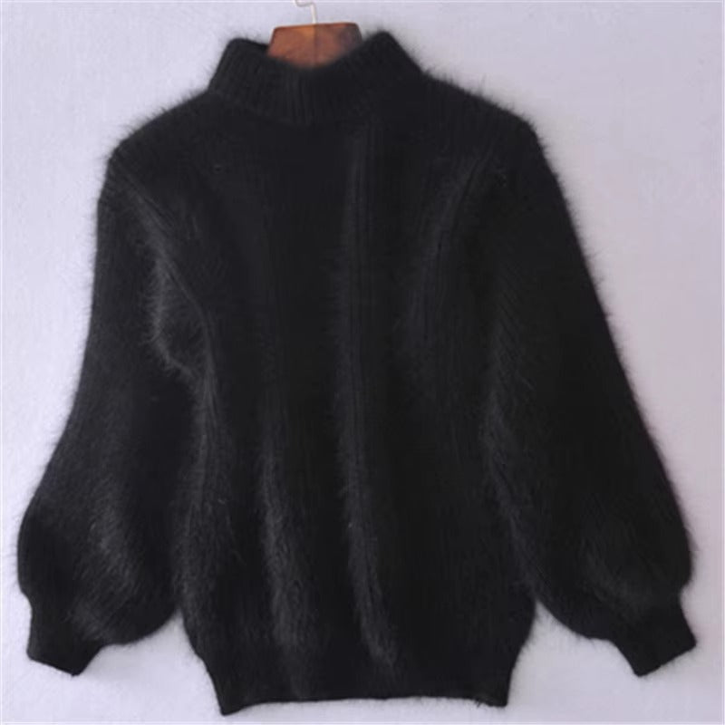 Saskia | Maglione Morbido con Collo Alto
